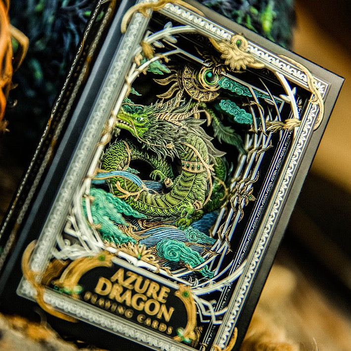 Azure Dragon Playing Cards Playing Cards by Ark Playing Cards