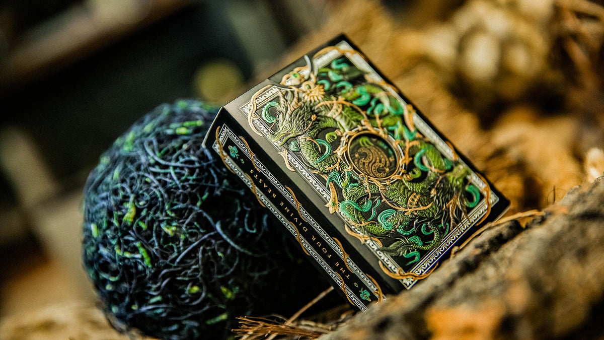 Azure Dragon Playing Cards Playing Cards by Ark Playing Cards