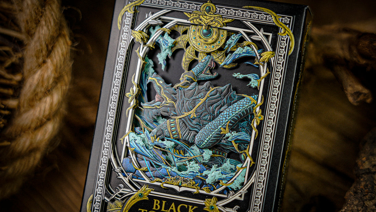 Black Tortoise Standard Edition Playing Cards Playing Cards by Ark Playing Cards