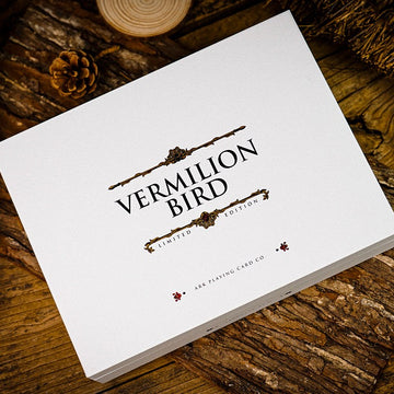 Vermilion Bird Playing Cards Playing Cards by Ark Playing Cards