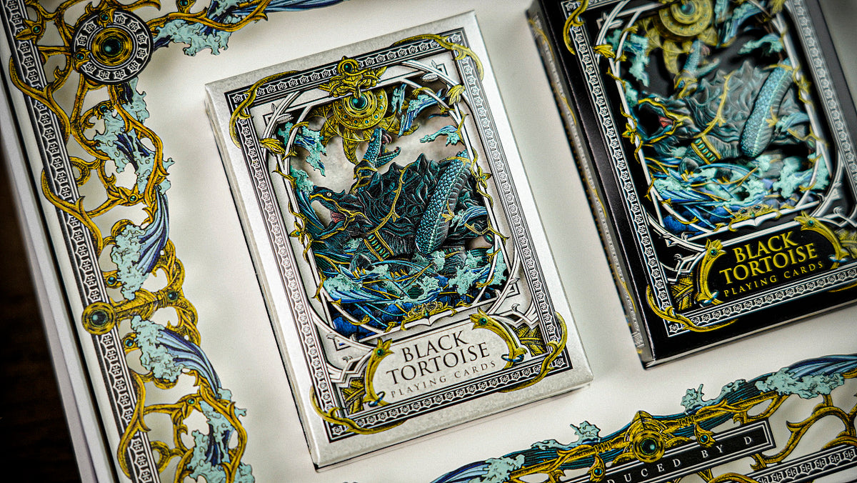 Black Tortoise Standard Edition Playing Cards Playing Cards by Ark Playing Cards
