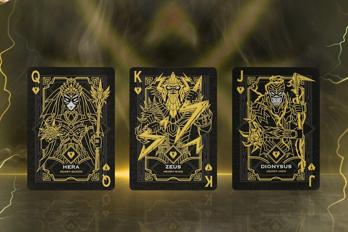 Thunder Playing Cards Playing Cards by Card Mafia