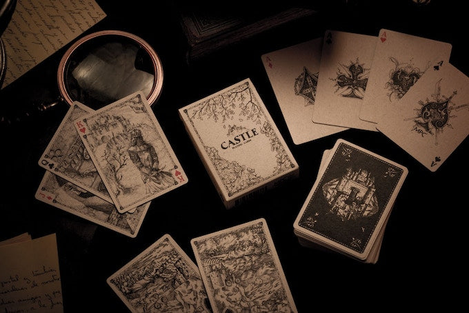 Medieval Castle Playing Cards Playing Cards by MPC