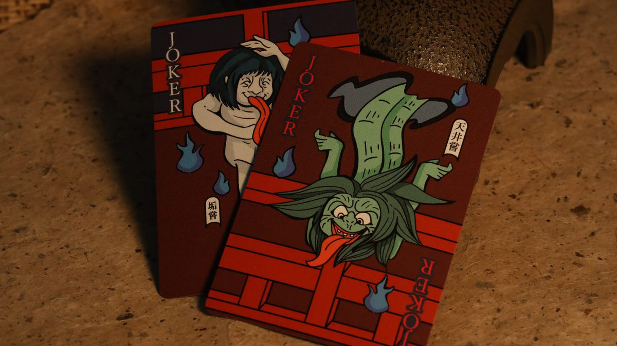 Hyakki Yagyo Yokai Realm Playing Cards Playing Cards by Bloom Playing Cards