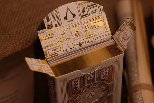 Assassins Creed Playing Cards - 3D White