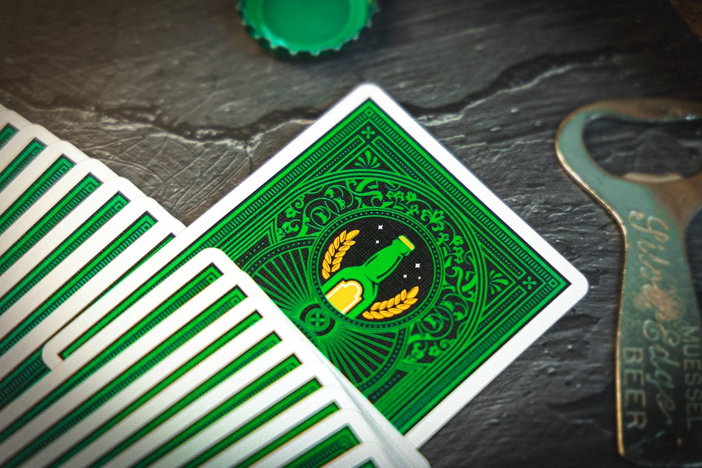 Beer Playing Cards Playing Cards by Fast Food Playing Card Company
