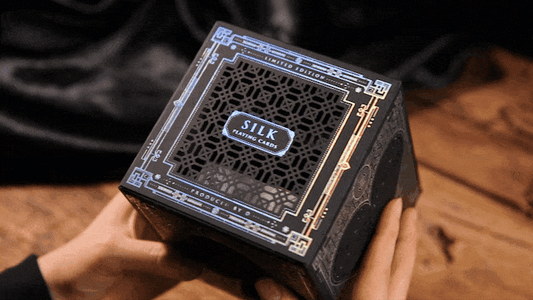 The Silk Black Boxset Ark Playing Cards Playing Cards by Ark Playing Cards