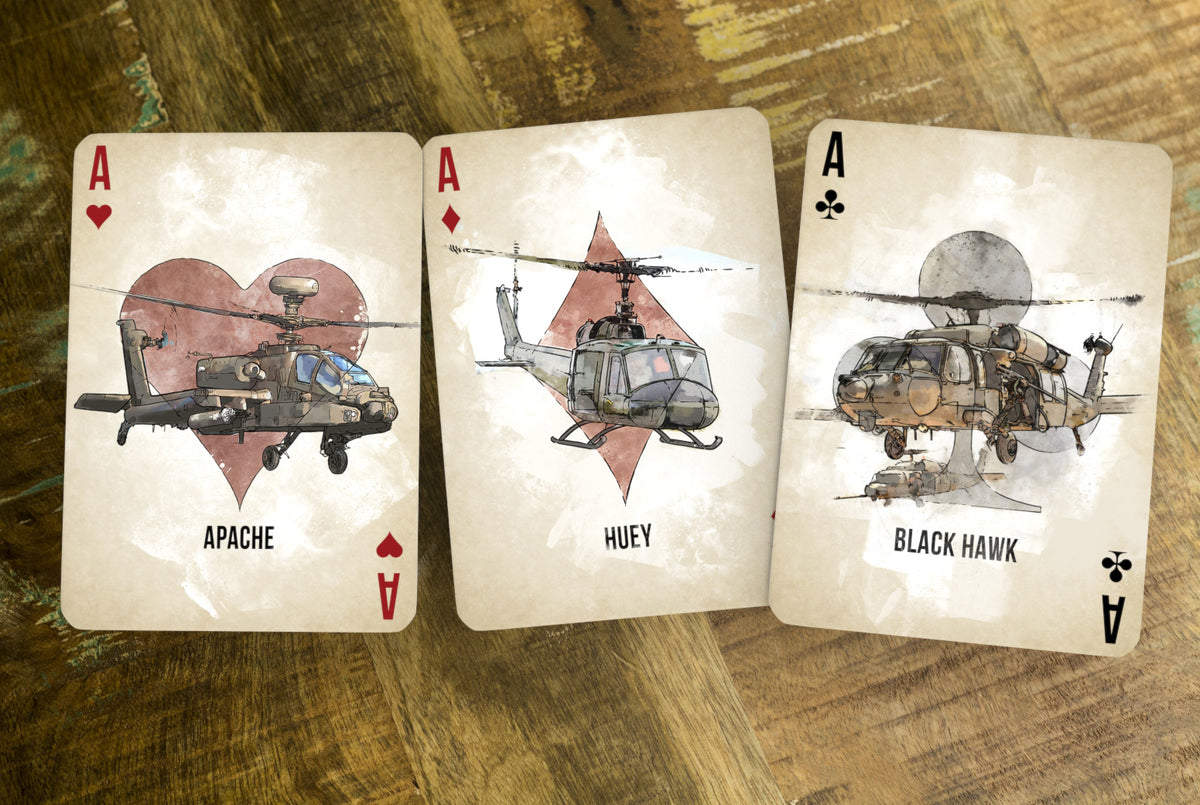 Army Playing Cards Playing Cards by Kings Wild Project