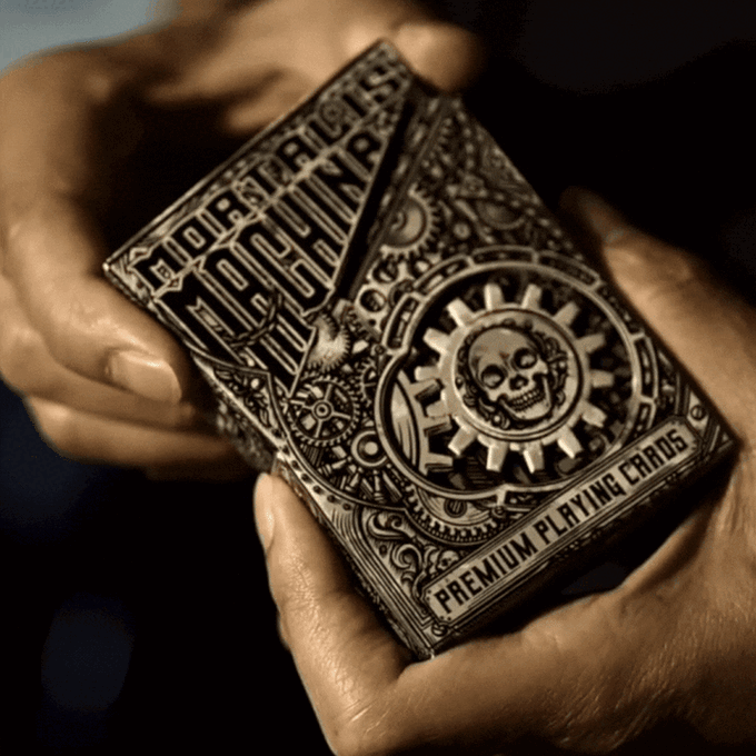 rare deck of playing cards Mortalis Machina playing cards