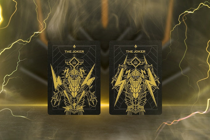 Thunder Playing Cards Playing Cards by Card Mafia