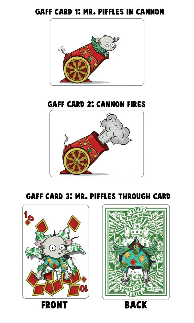 PIFF The Magic Dragon Playing Cards Playing Cards by PIFF The Magic Dragon