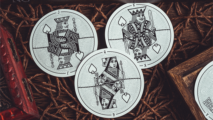 Prometheus Circular Playing Cards Playing Cards by Bacon Playing Card Company