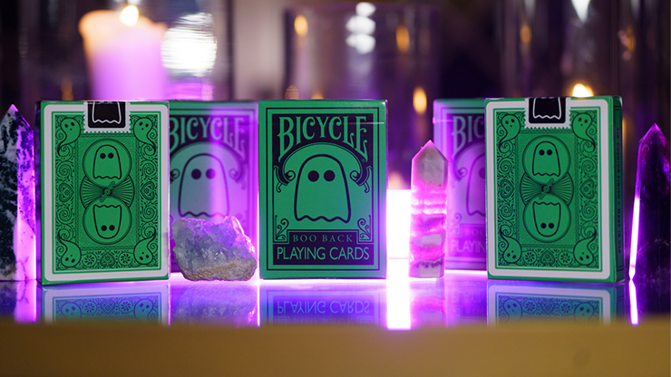 Bicycle Boo Back Playing Cards - Green Edition