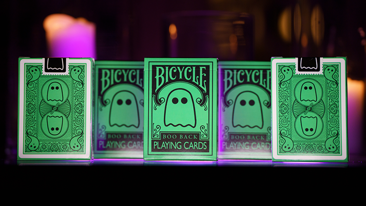 Bicycle Boo Back Playing Cards - Green Edition
