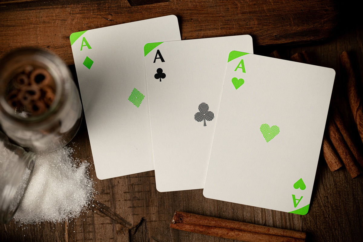 Apple Pi Playing Cards Playing Cards by Kings Wild Project