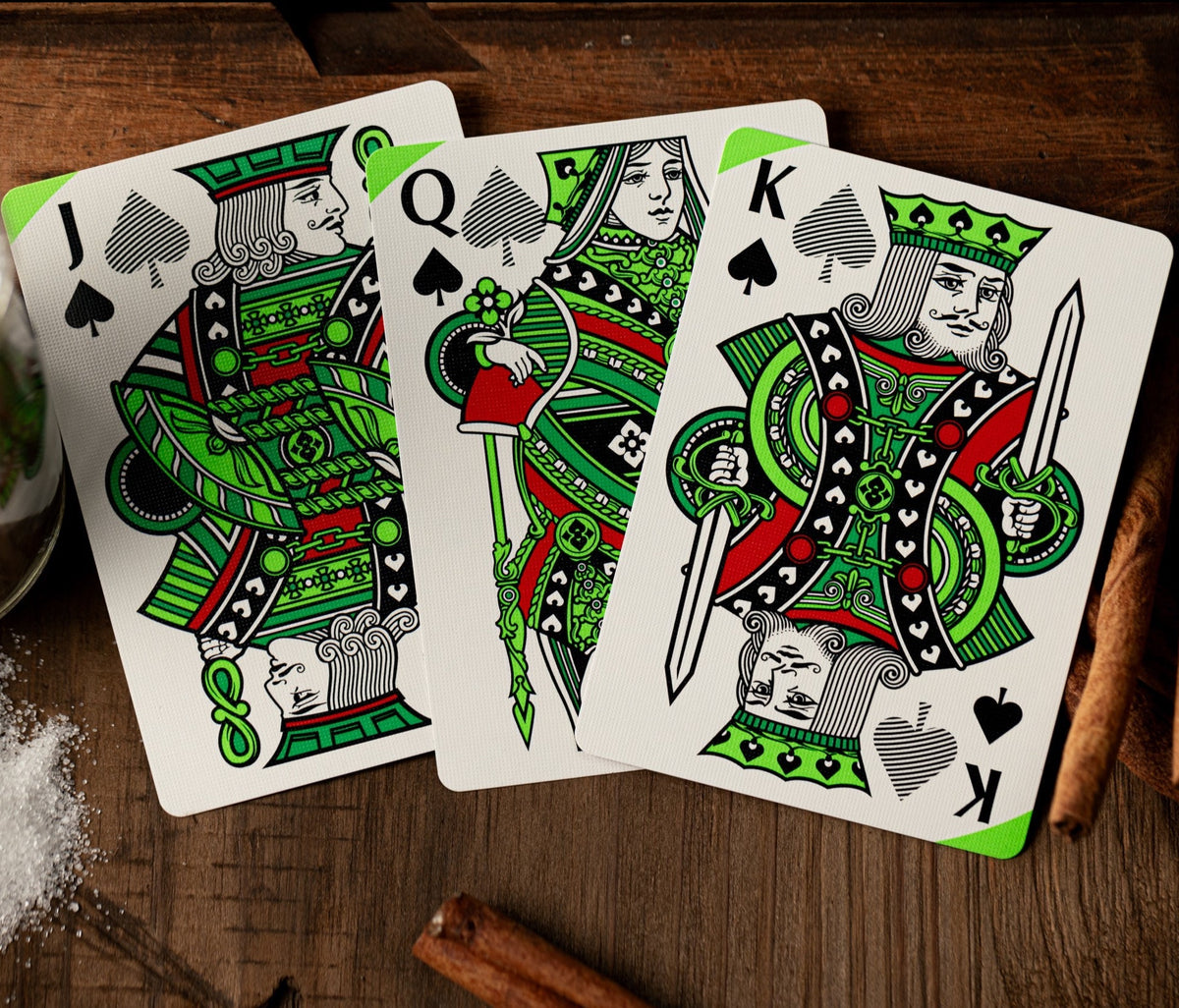 Apple Pi Playing Cards Playing Cards by Kings Wild Project