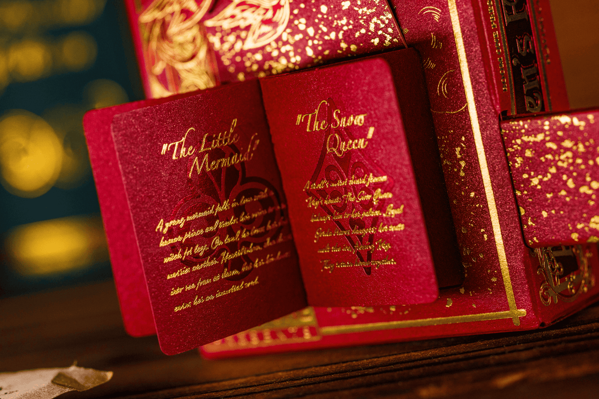 ROOM ONE Andersen's Fairy Tales Playing Cards Garnet Standard Edition