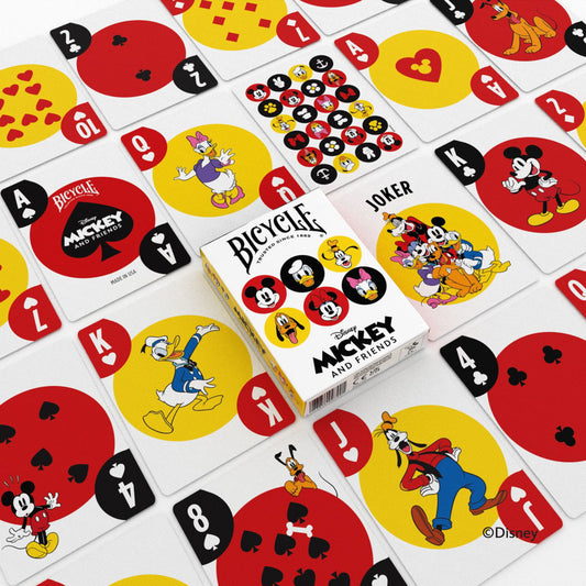 Bicycle Mickey and Friends Playing Cards
