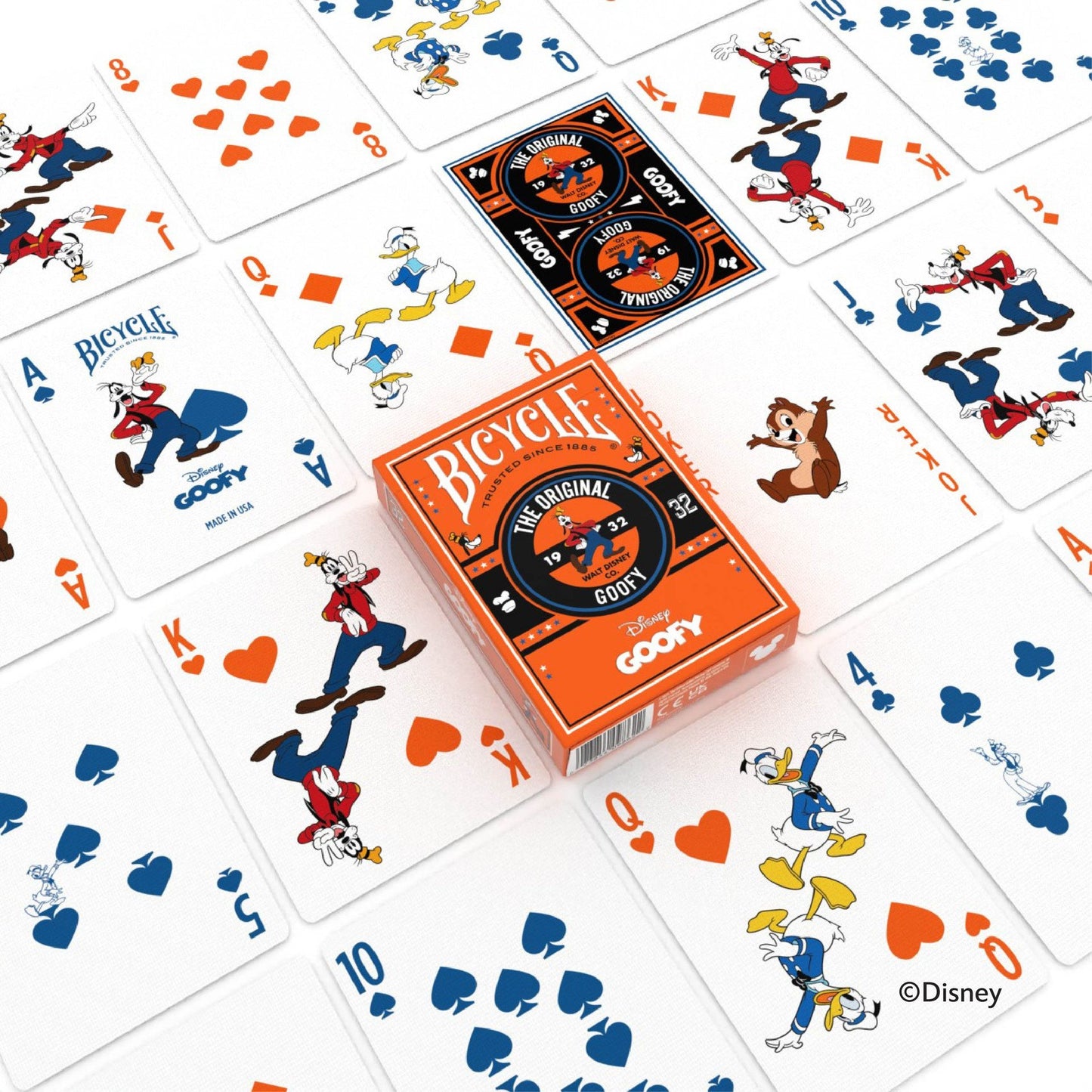 Bicycle Disney Classic Goofy Inspired Playing Cards