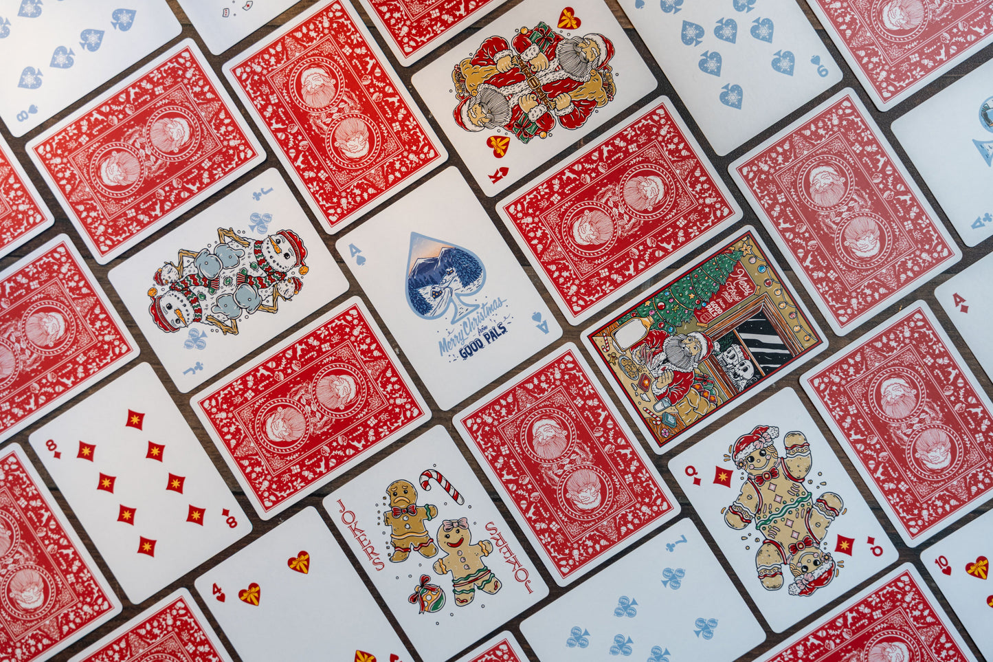 Christmas Playing Cards - Santa Edition