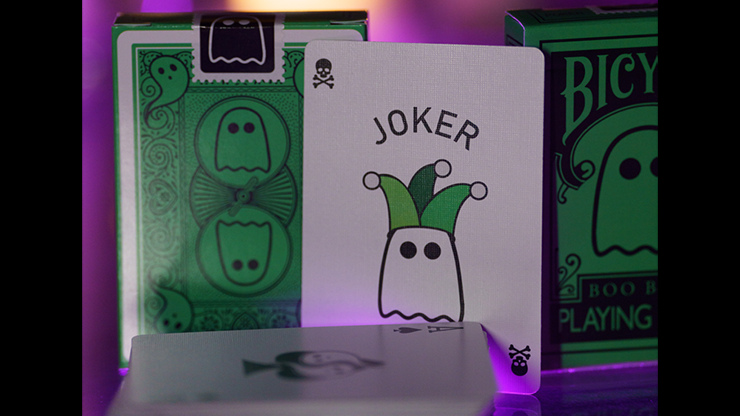Bicycle Boo Back Playing Cards - Green Edition