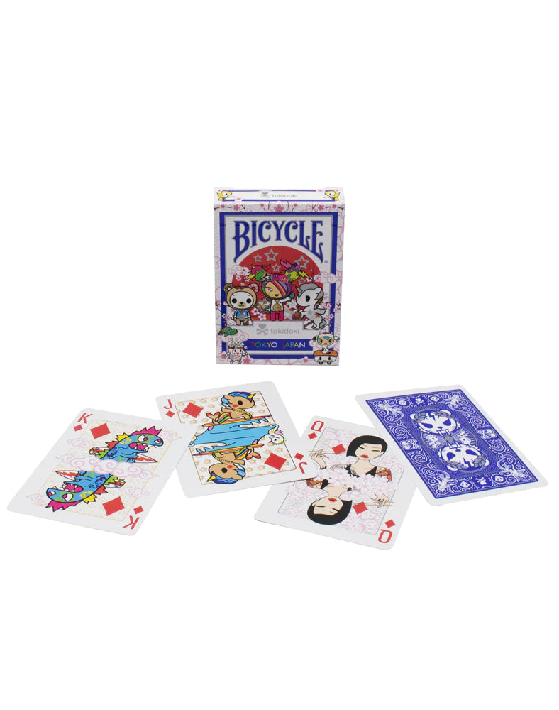 Bicycle Tokidoki Sports Playing Cards Blue Playing Cards by Bicycle Tokidoki Playing Cards