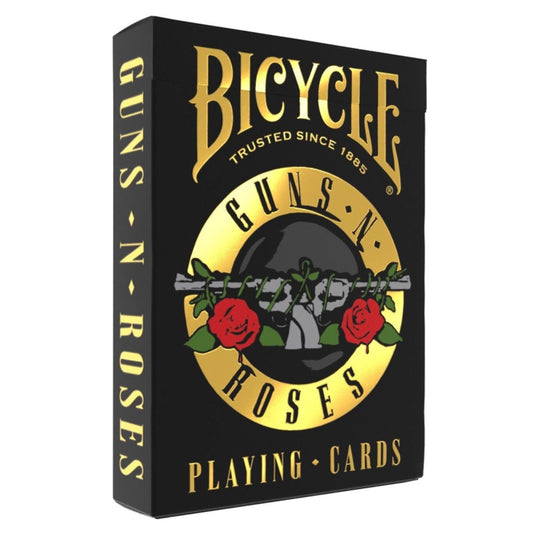 Bicycle Guns and Roses Playing Cards by USPCC are officially licensed making them the perfect gift for fans!