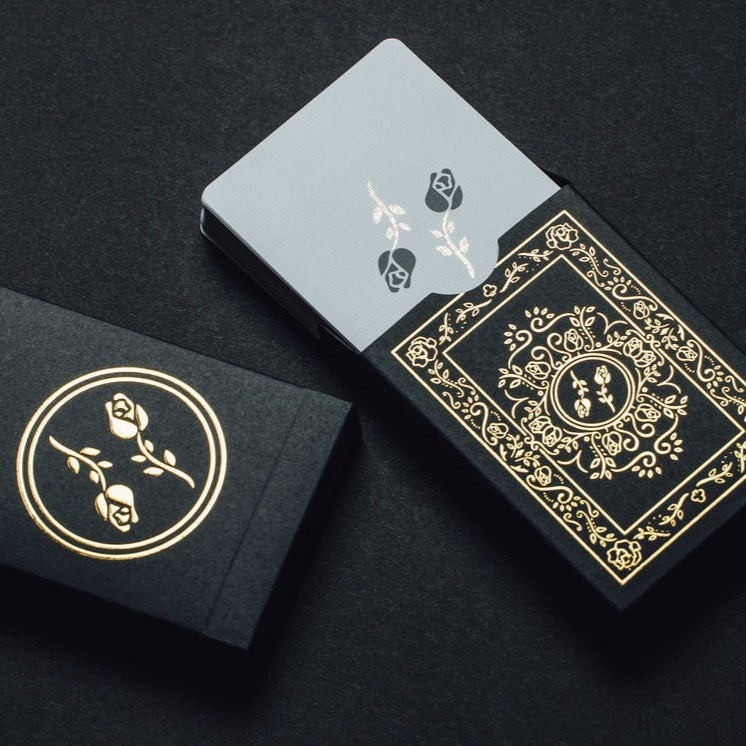 Black Roses 10 Year Anniversary Playing Cards by Daniel Schneider Rare Playing Cards Black Roses 10 Year Anniversary Playing Cards by Daniel Schneider Rare Playing Cards