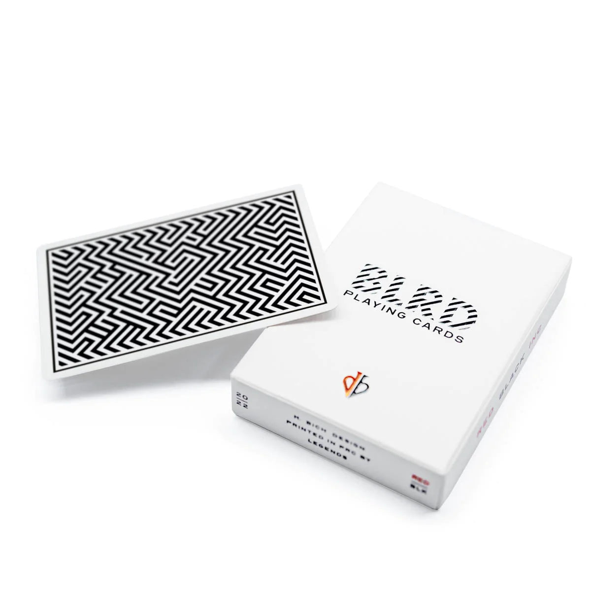 BLRD BLK Playing Cards by David Blaine Red Black Inc – Rare