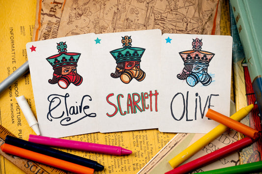 Crayon Playing Cards by Kings Wild Project Playing Cards by Kings Wild Project