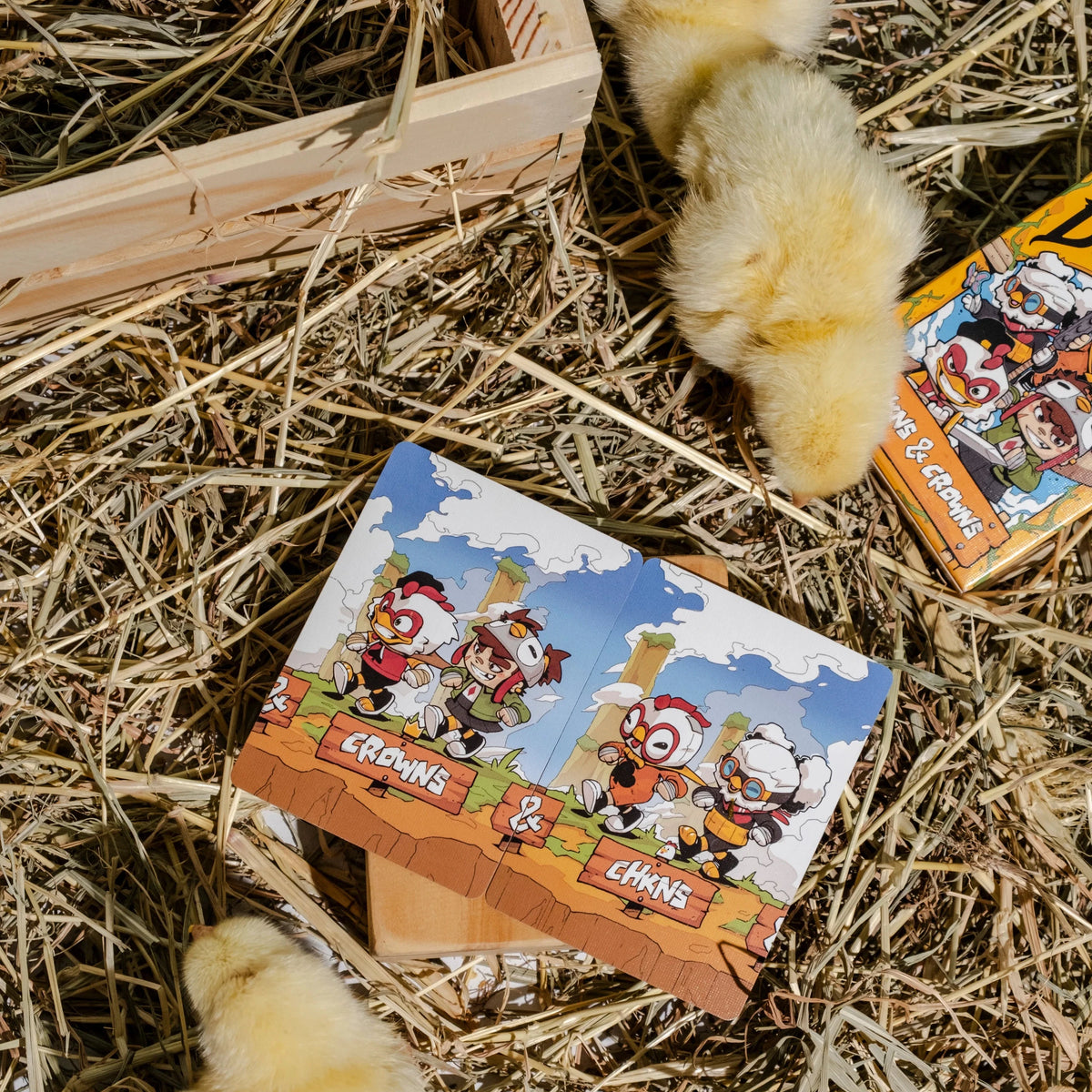 Bicycle Chkns & Crowns Playing Cards
