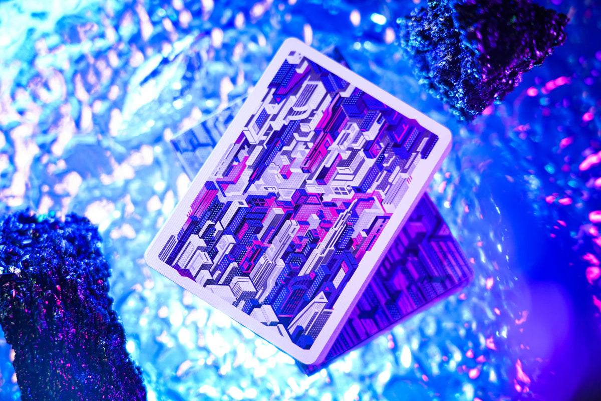 City of Mirror Playing Cards Playing Cards by RarePlayingCards.com