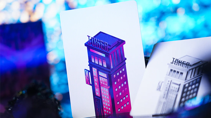 City of Mirror Playing Cards Playing Cards by RarePlayingCards.com