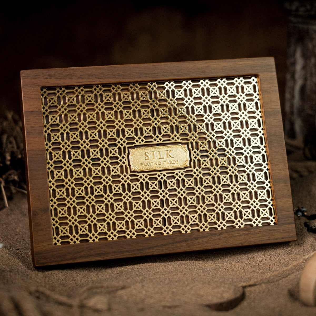 The Silk Wooden Boxset by Ark Playing Cards Playing Cards by Ark Playing Cards