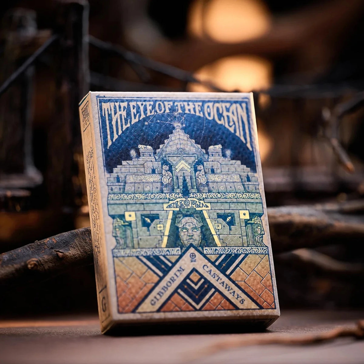 Gibborim Castaways Gilded Eye of the Ocean Playing Cards