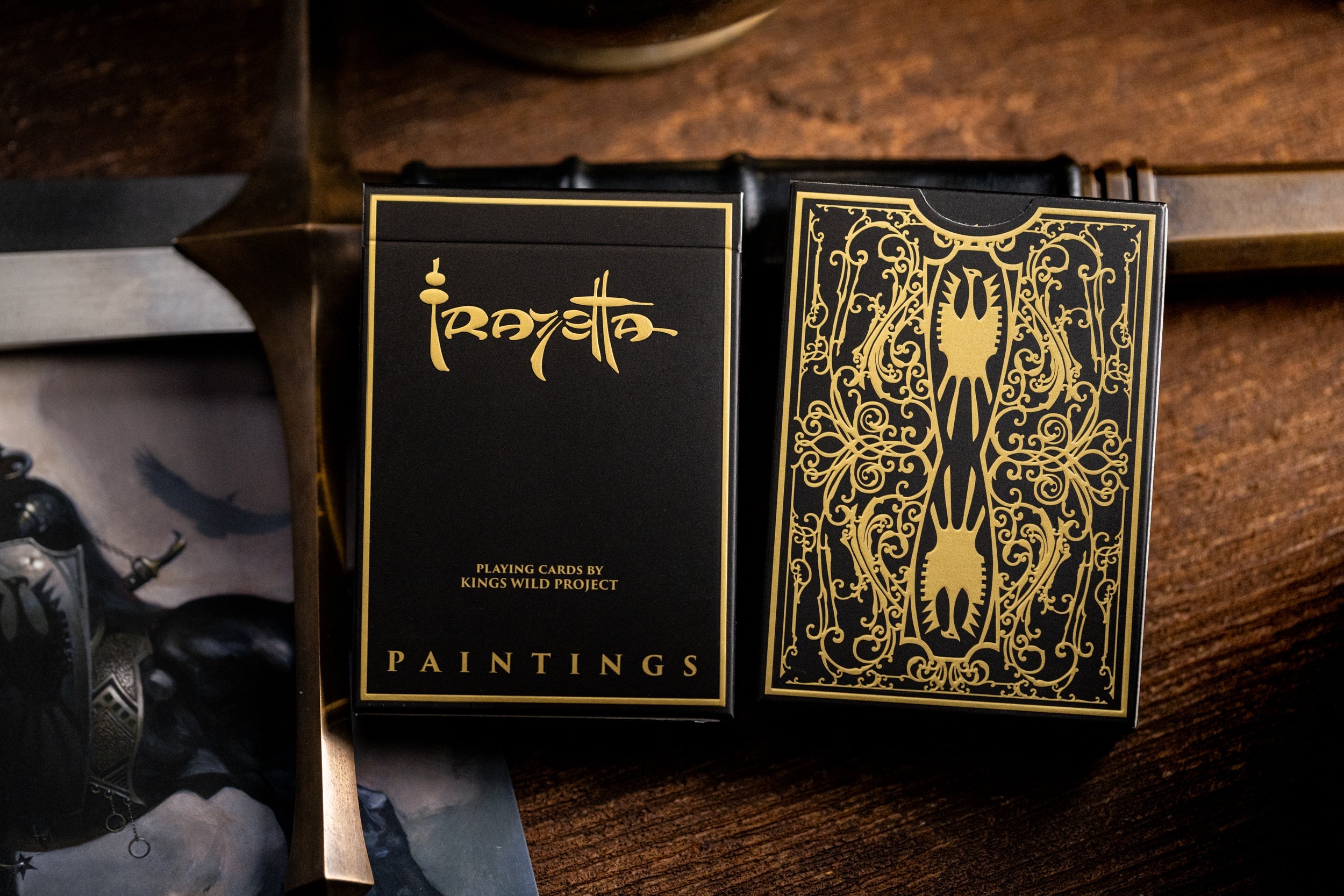 マルフェセント マウイ トレーディングカードセット Frazetta Art Museum Playing Cards Painting Edition – Rare Playing