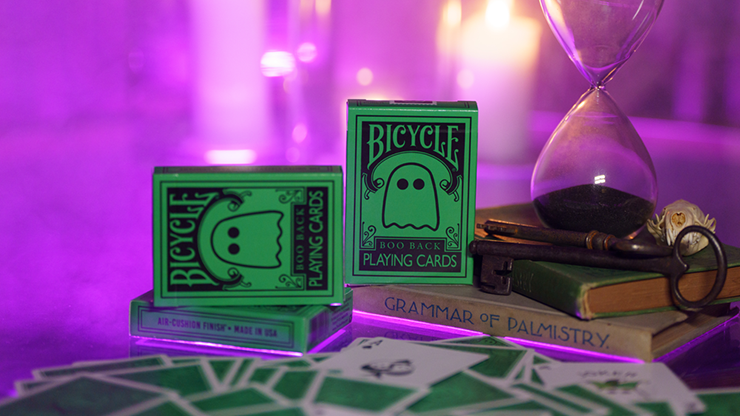 Bicycle Boo Back Playing Cards - Green Edition