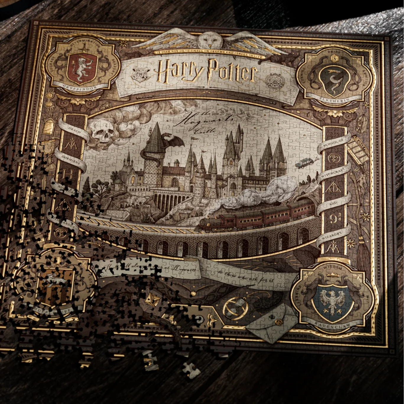 Harry Potter Puzzle for Fans of Hogwarts – Rare Playing Cards