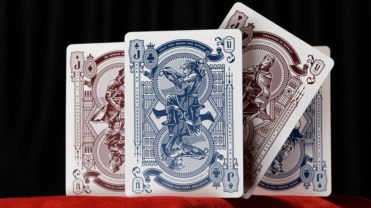 Stories Vol.1 Playing Cards - Red Playing Cards by Vanda