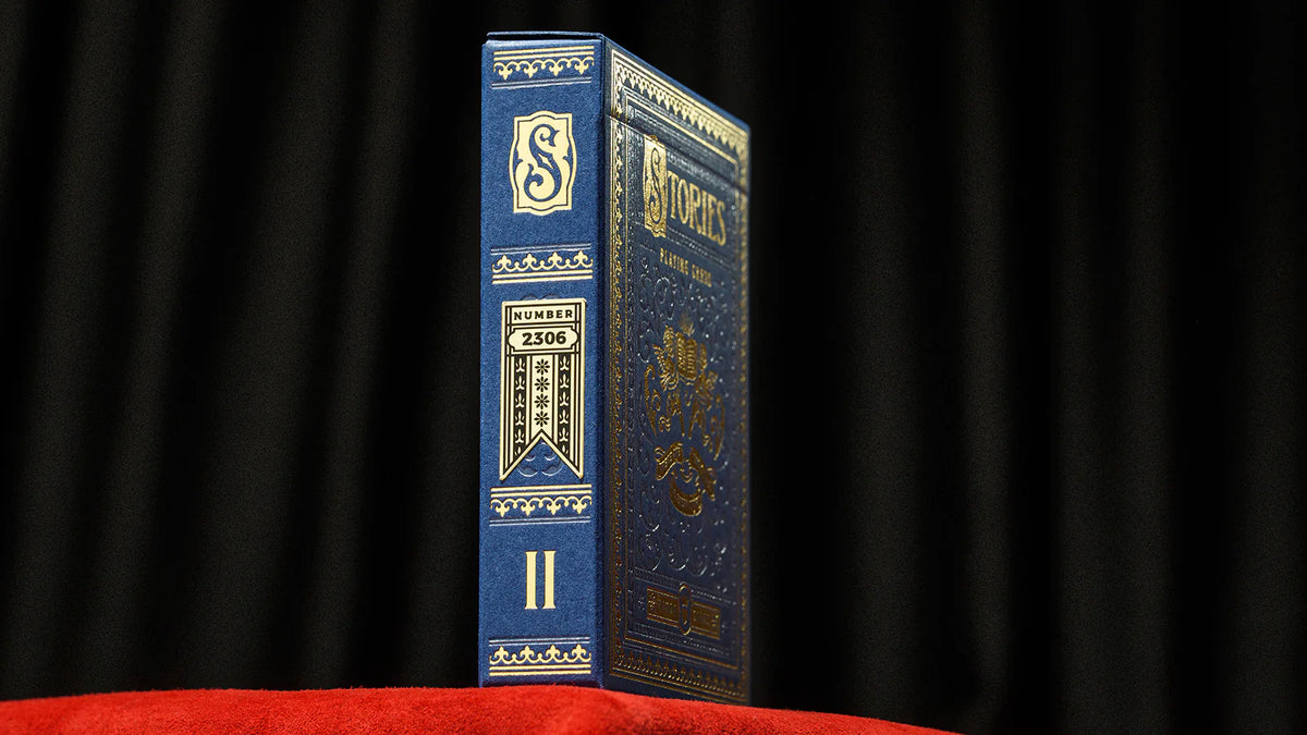 Stories Vol.2 Playing Cards - Blue Playing Cards by Vanda