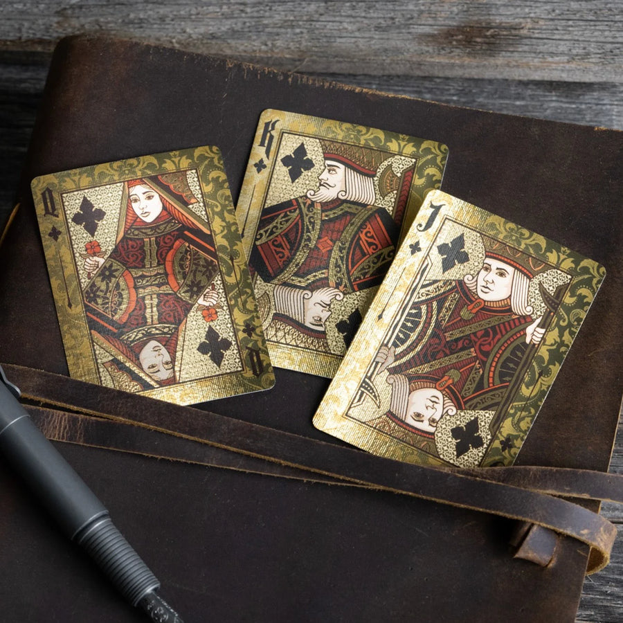 Stone Garden V2 Playing Cards Playing Cards by Black Ink Branded