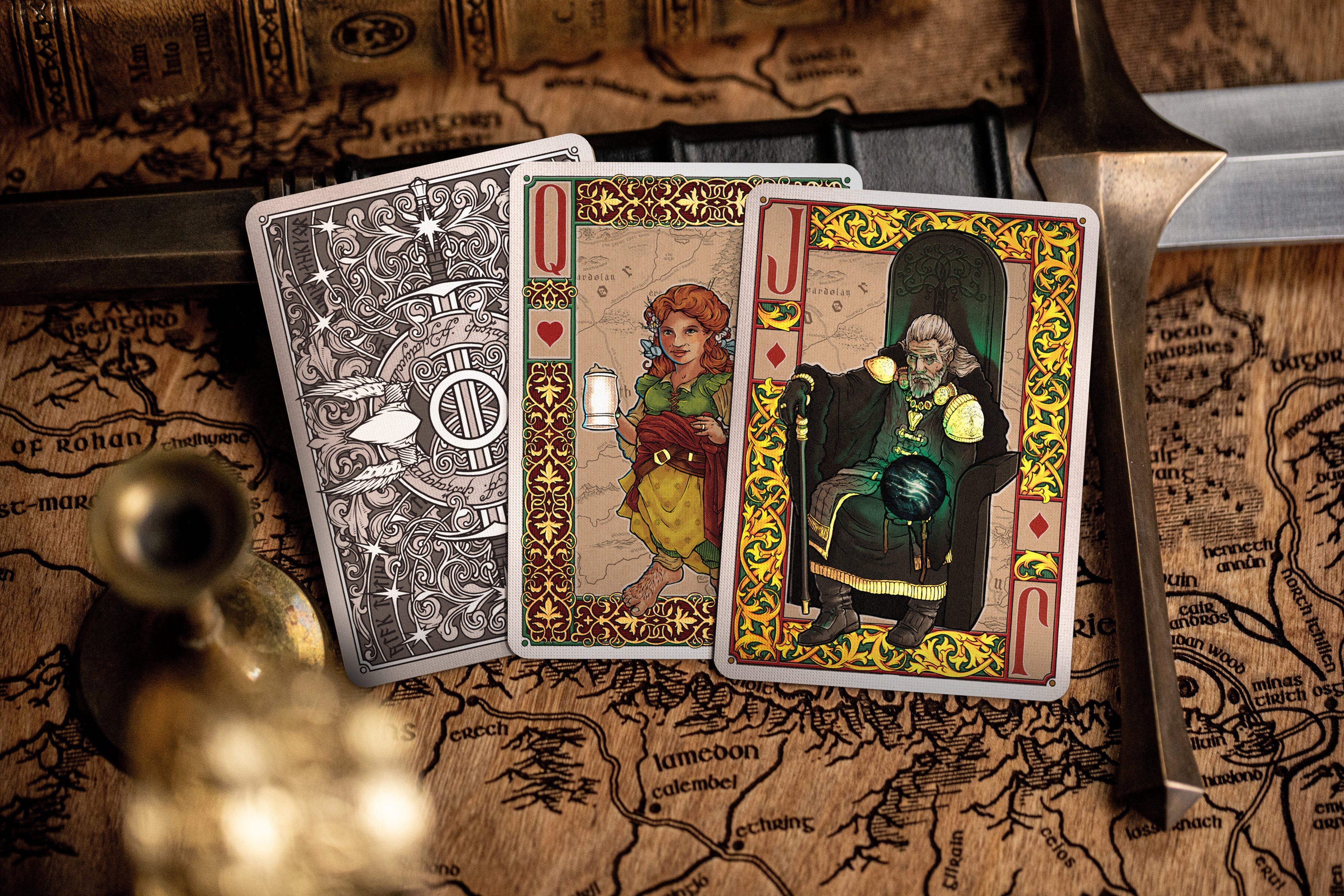 Return of the King Playing Cards - Gilded Foil Edition – Rare