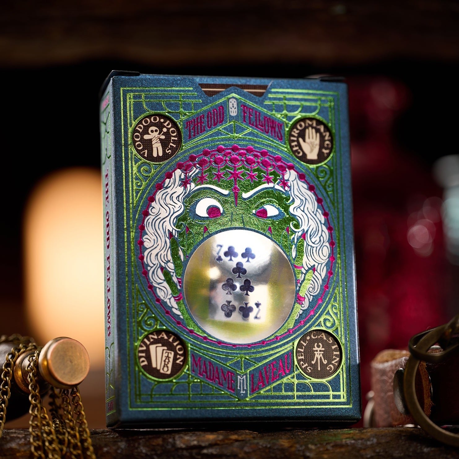 Odd Fellow Madame Laveau the Soothsayer Playing Cards by Stockholm17