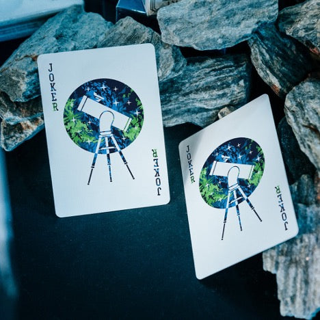Nebula Playing Cards Playing Cards by Emily Sleights
