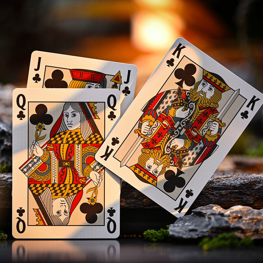 The Notorious Gambling Frog - 7th Anniversary Golden Edition Playing Cards by Stockholm 17