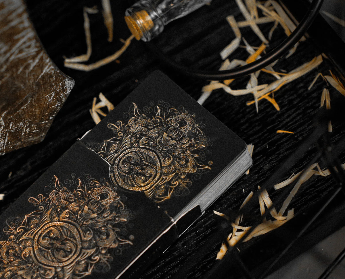 Apocalypse Bicycle Playing Cards - Wooden Box Set Playing Cards by TCC Playing Card Co.