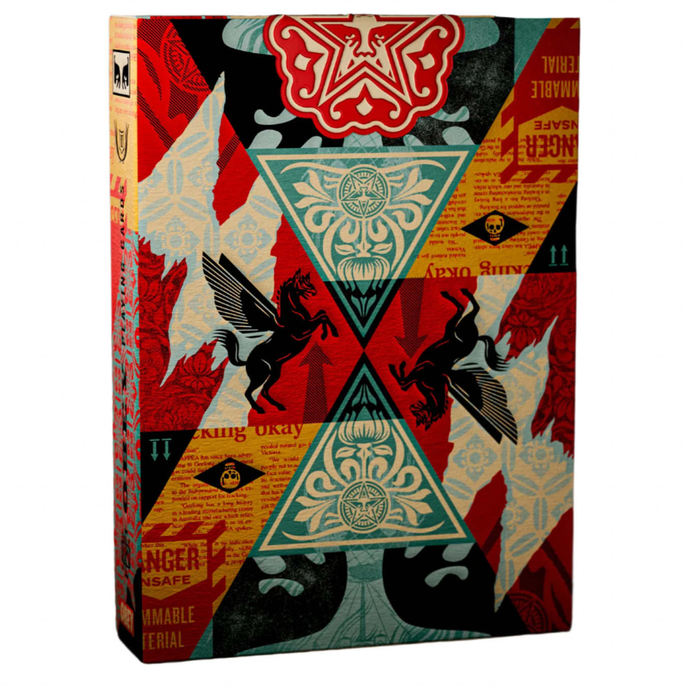 Obey Playing Cards Collage