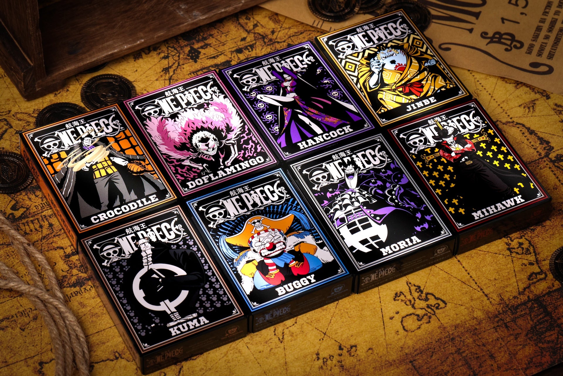 One Piece Shichibukai Playing Cards – Rare Playing Cards