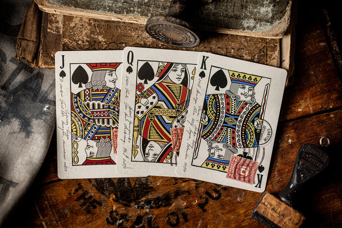 Postage Paid Blue Edition Playing Cards Playing Cards by Kings Wild Project