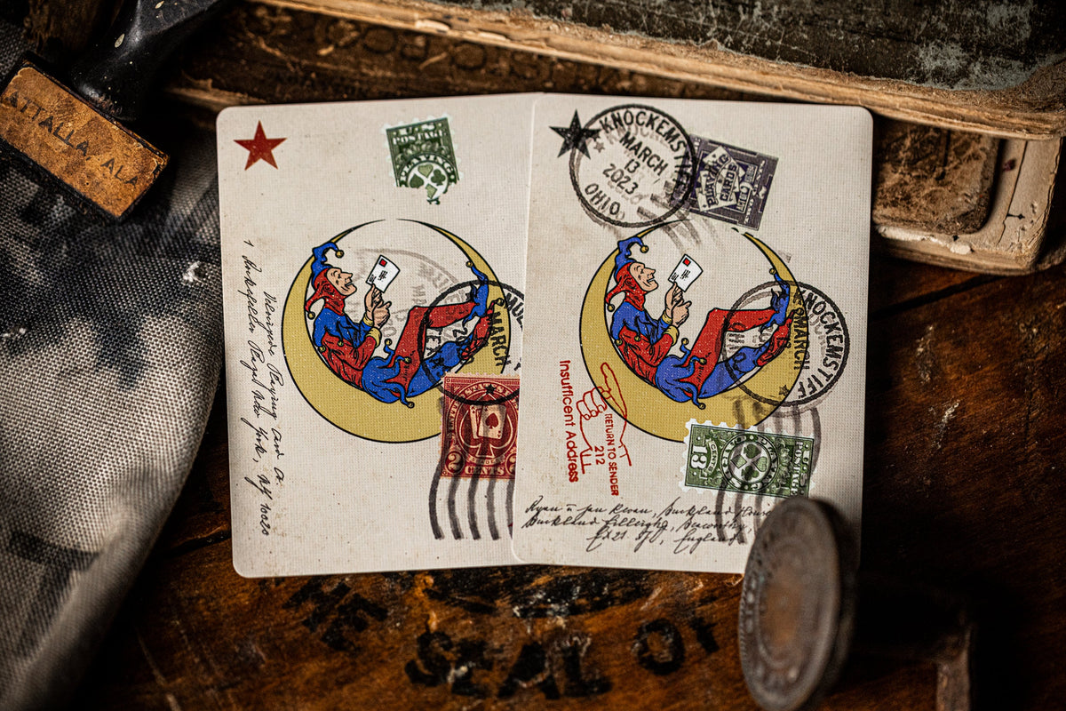 Postage Paid Blue Edition Playing Cards Playing Cards by Kings Wild Project